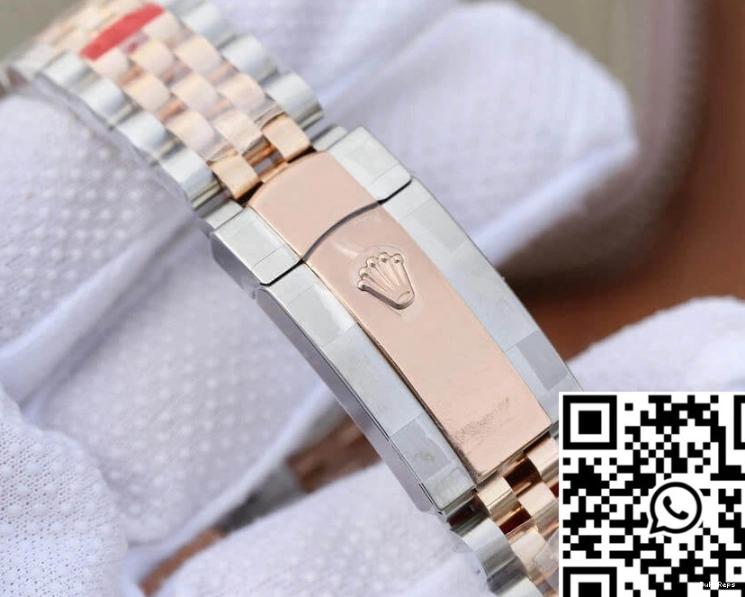 36MM Datejust 116231-0087 Rolex Silver GM Factory Rose Gold Dial 0430